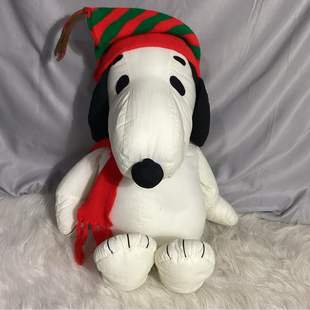 XL Peanuts Vintage 21” Snoopy Plush Pillow Toy